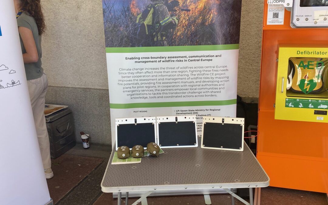 WILDFIRE CE project presented at Bogataj Days of Protection and Rescue 2026