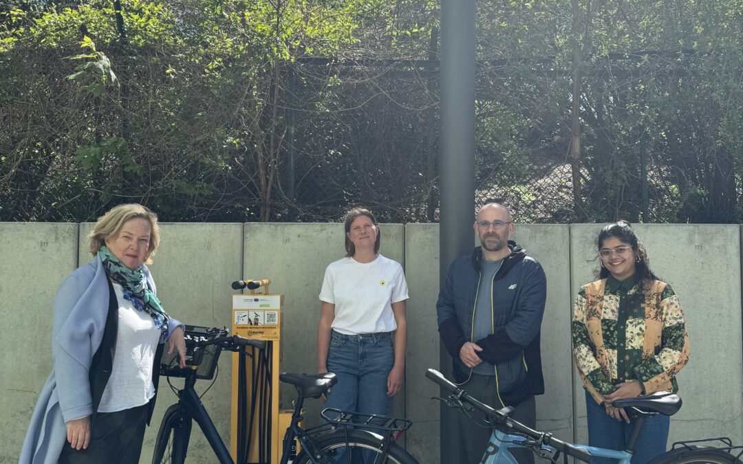 Reimagining active mobility at EUREF-Campus Berlin: GreenPATH promotes sustainable commuting through participation and practical solutions