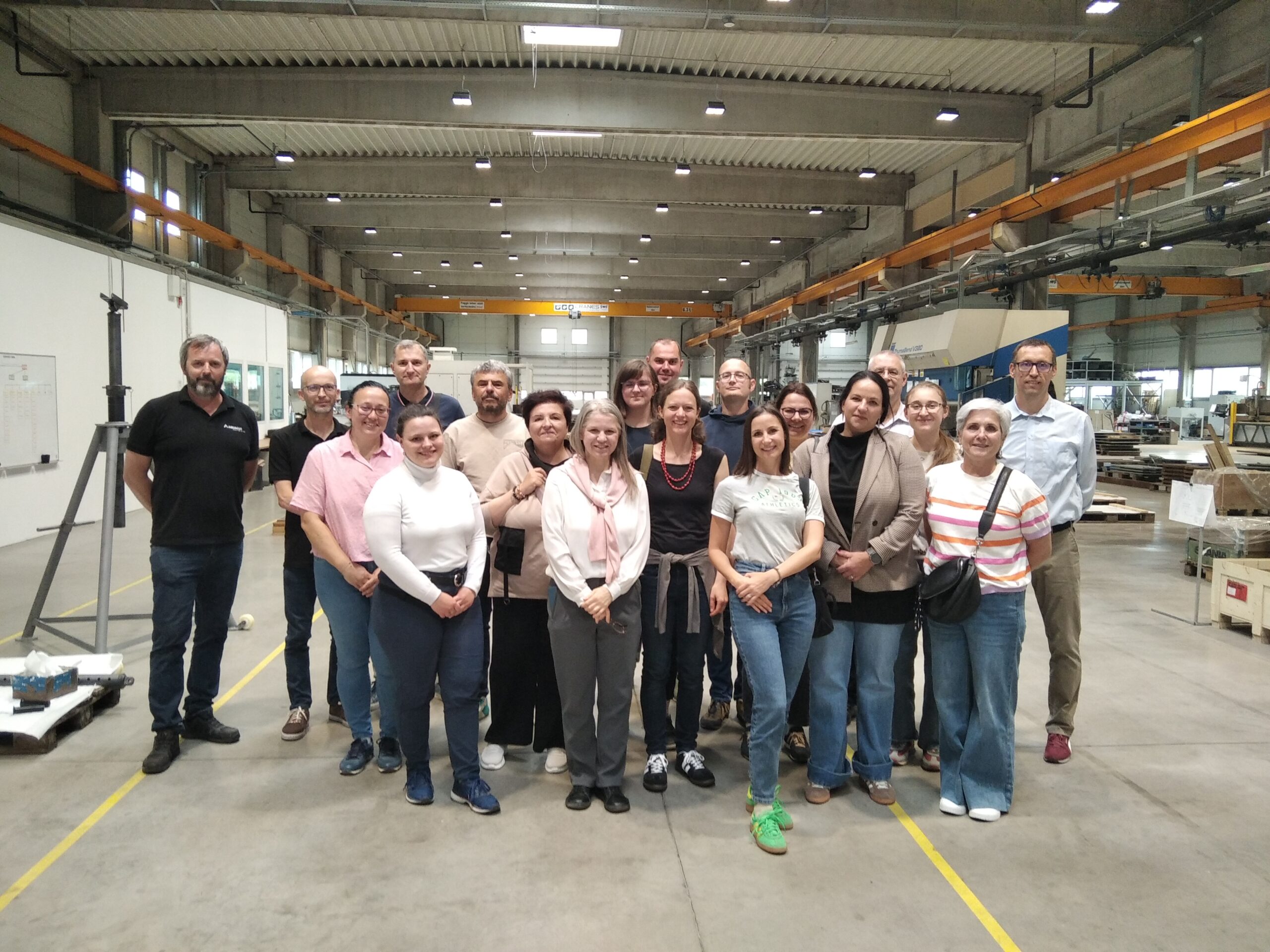 CURIOST Project Meeting #4 in Pécs, company visit