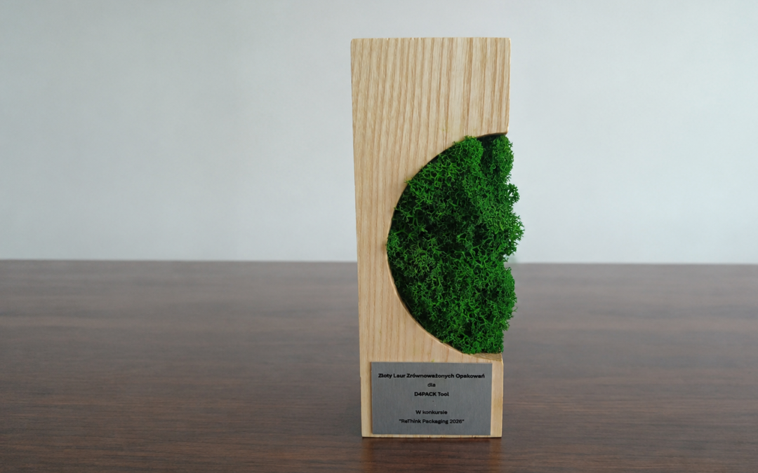 D4PACKtool wins the Gold Laurel Award for Sustainable Packaging