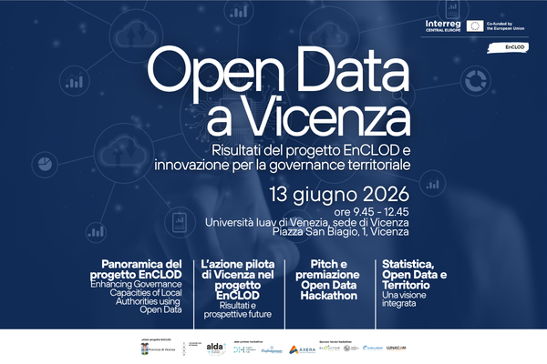Open Data a Vicenza: risultati del progetto EnCLOD e innovazione per la governance territoriale