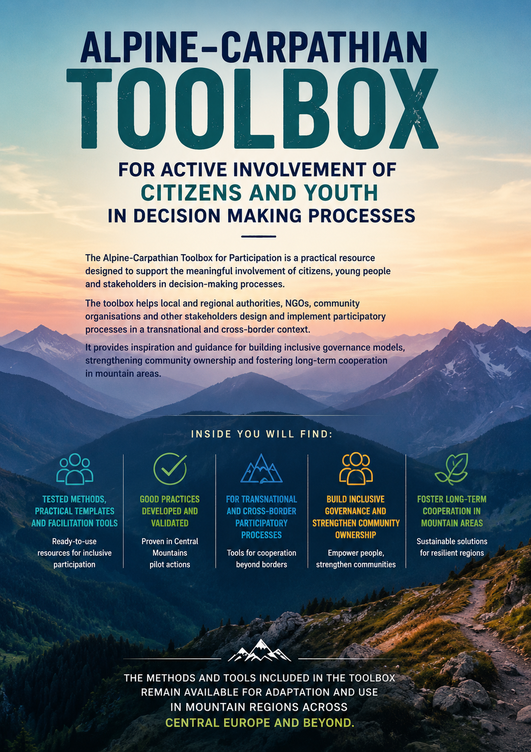 Toolbox for Citizen and Youth Participation in Mountain Areas