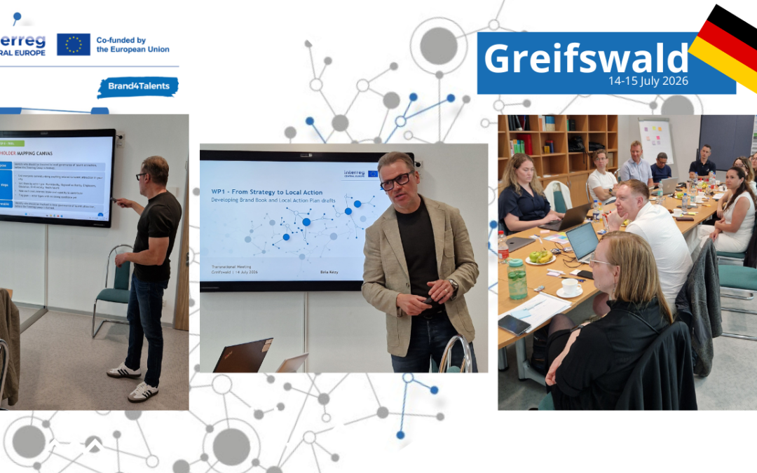 From strategy to action—that was the focus of today’s morning session in Greifswald.