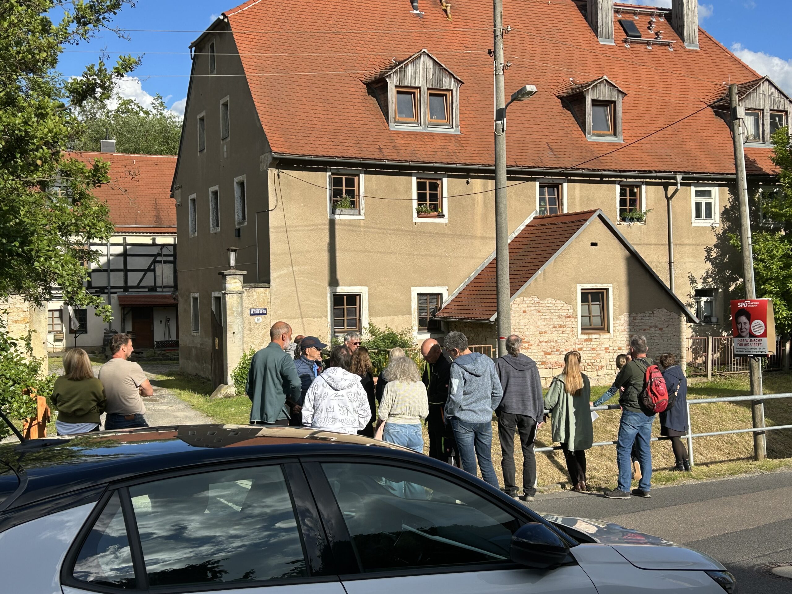 Presentation of the final plans of Geberbach in Dresden Nickern
