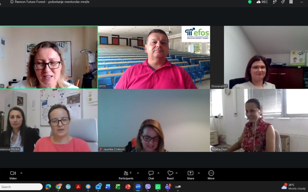 First Meetings of the Pannon Future Forest Mentoring Network Held in Croatia