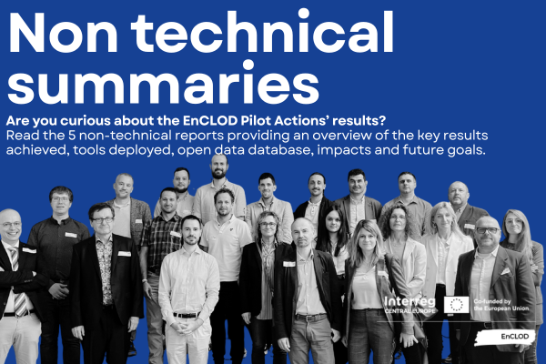 EnCLOD Pilot Actions non-technical reports are finally out!