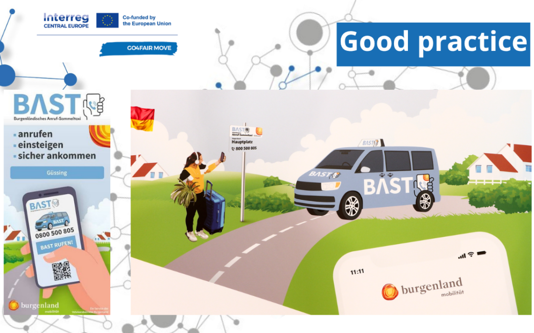 Good practices – BAST – Burgenländisches Anruf-Sammeltaxi (Burgenland Call Shuttle)