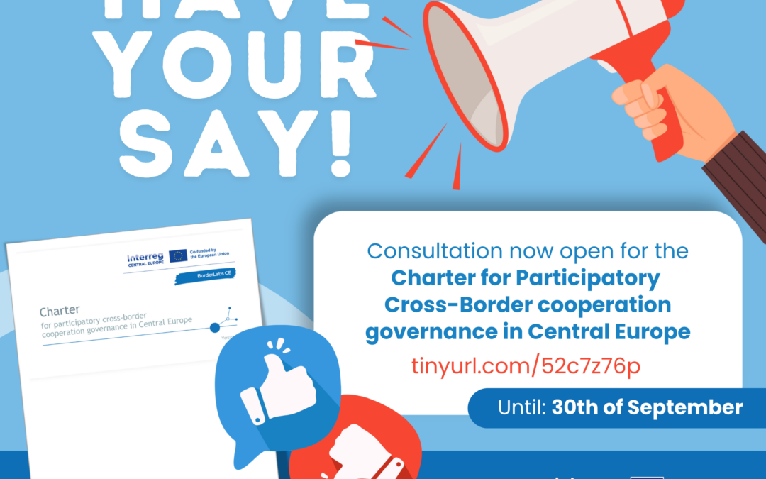 Have Your Say: Shape the Future of Cross-Border Cooperation!