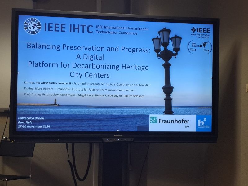 Digital Twin for Energy Planning Presented at the IEEE IHTC Conference in Bari