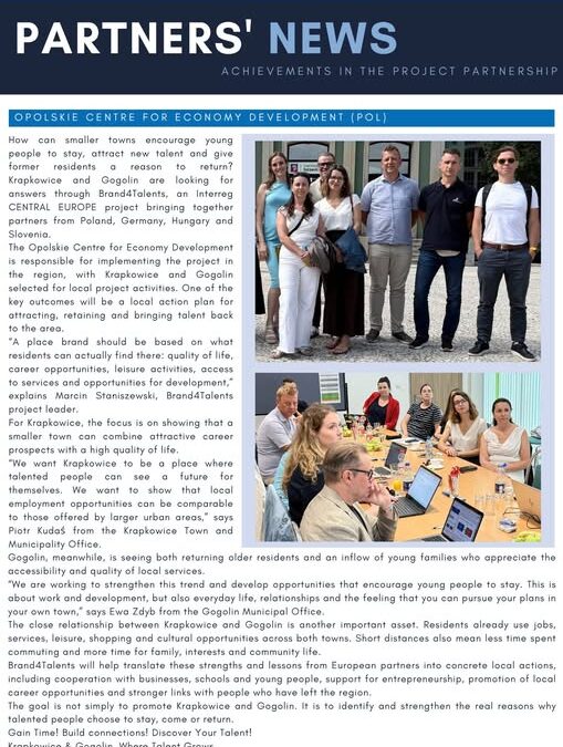 Partners news – Opolskie Centre for Economy Development