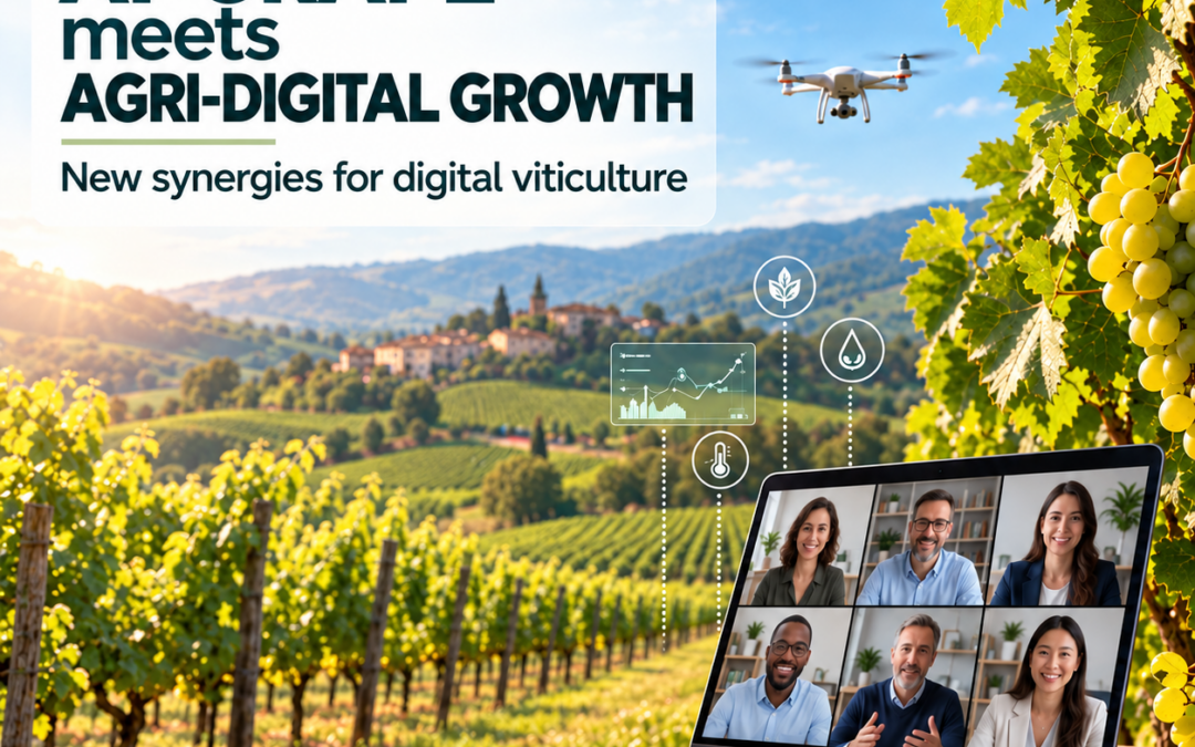 AI-GRAPE and AGRI-DIGITAL GROWTH explore synergies in precision viticulture