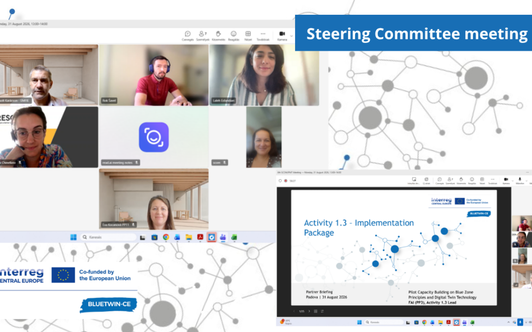 BLUETWIN-CE Partnership Moves Forward: Key Progress Reviewed at the Latest SCOM Meeting