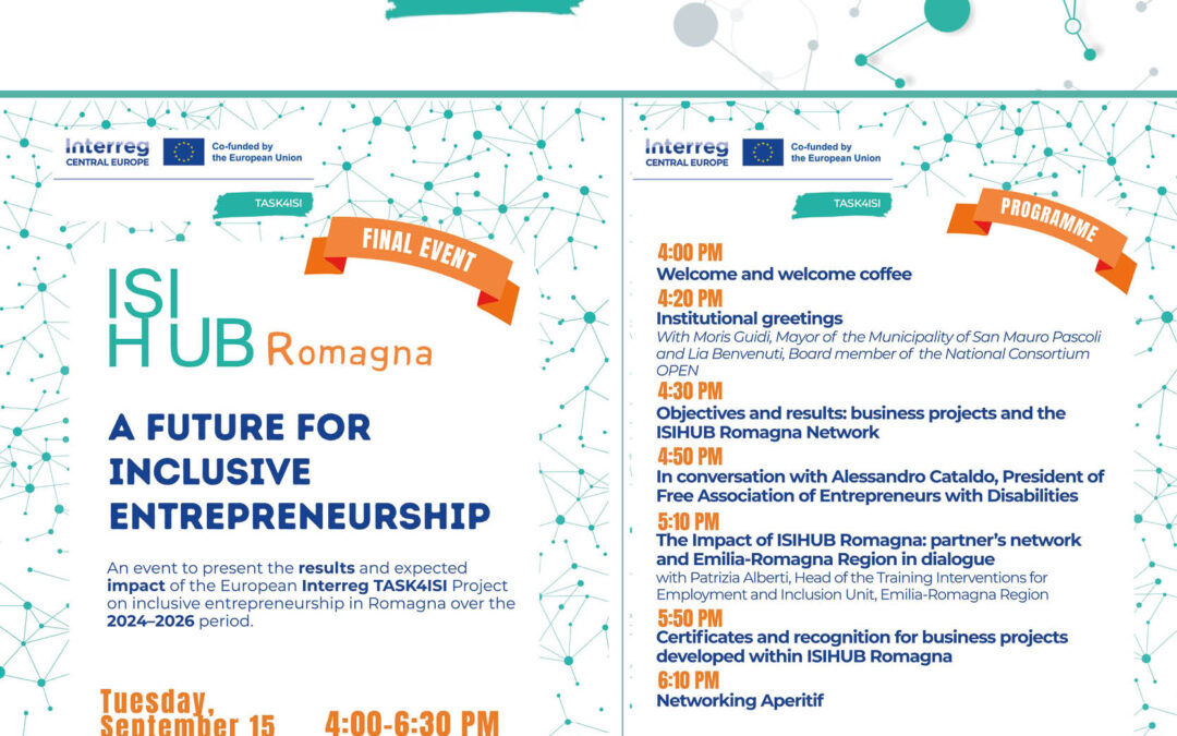 From ISIHUB Romagna to the future of inclusive entrepreneurship
