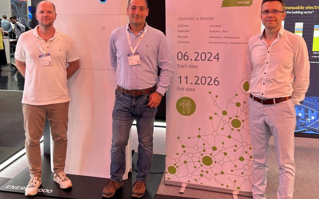 Great discussions on V2X technologies and the future of e-mobility at The smarter E Europe in Munich.