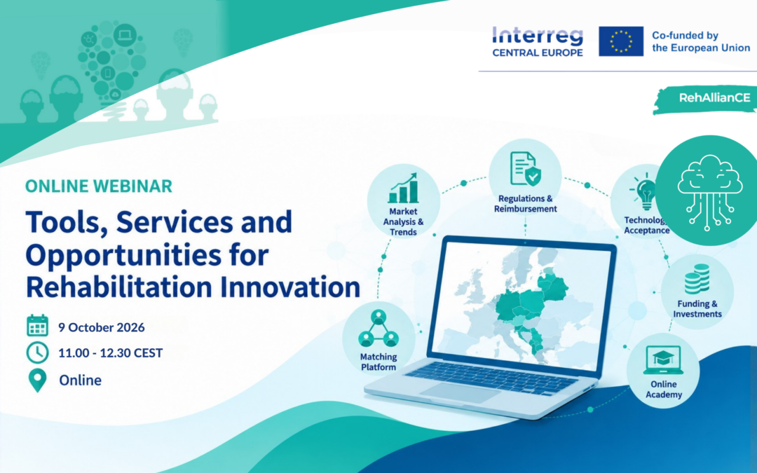 WEBINAR RehAllianCE Competence Centre “Tools and Services for Rehabilitation Innovation “