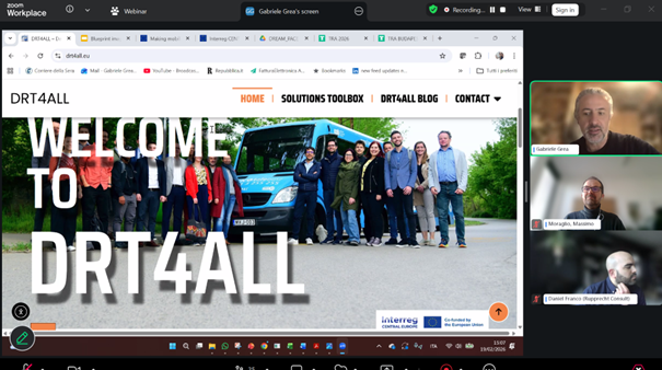 Stakeholder training invitation | DRT4ALL Solution Toolbox