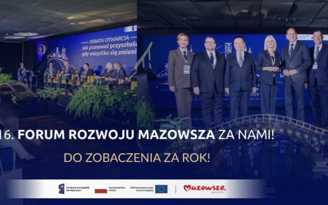 CE-PRINCE at the 16th Mazovia Development Forum: Green Public Procurement from idea to practice in public administration in Poland